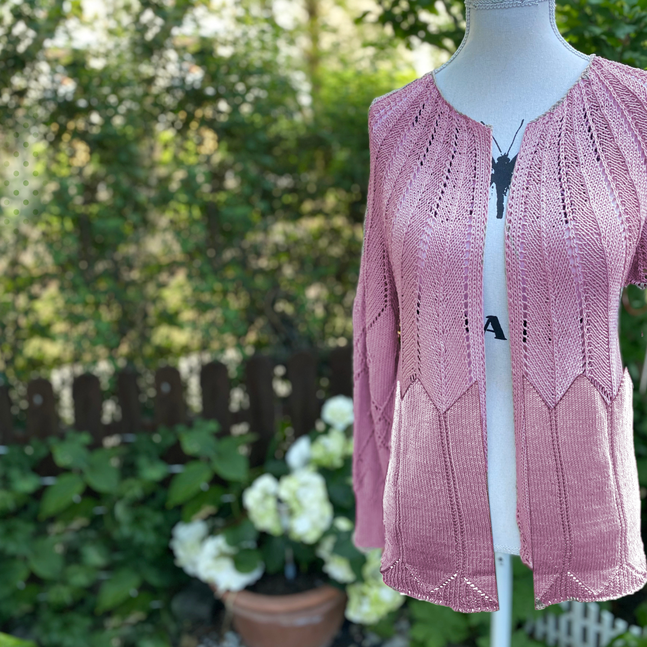 Jacke Summer-Joy | Anleitung | Wolle Club Linie 23  | Stricken | Sylvie Rasch