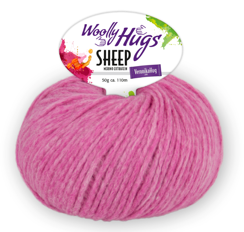 SHEEP von Woolly Hug's 0037 - pink