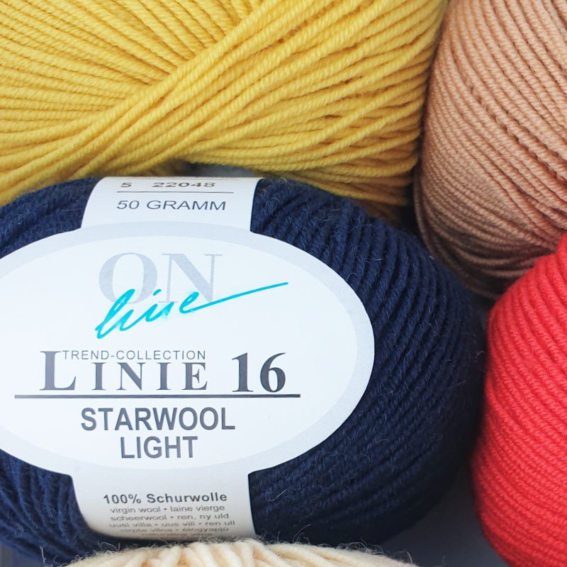 Starwool Light Linie 16 von ONline 0068 - flieder