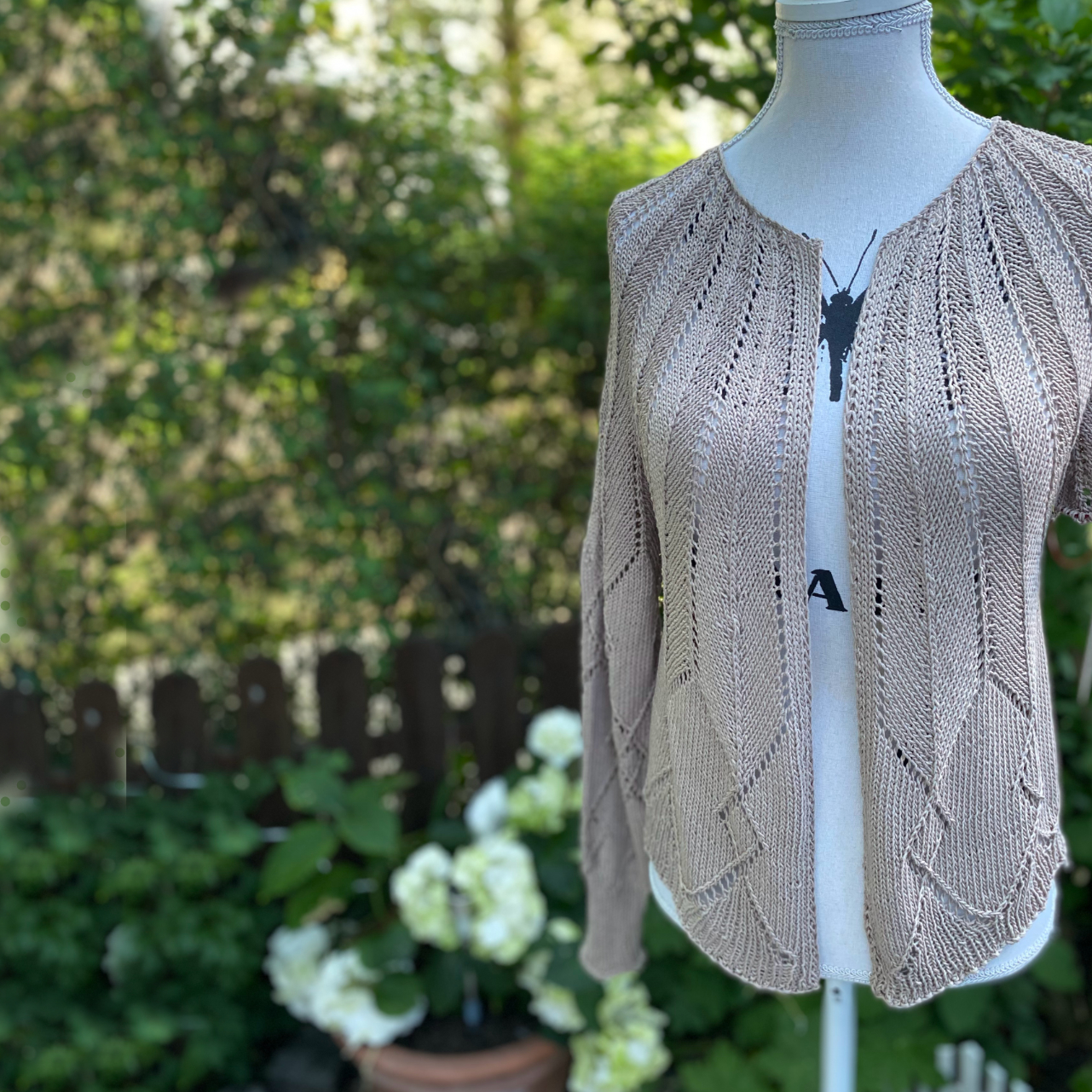 Jacke Summerdream | Anleitung | Wolle Club Linie 23  | Stricken | Sylvie Rasch