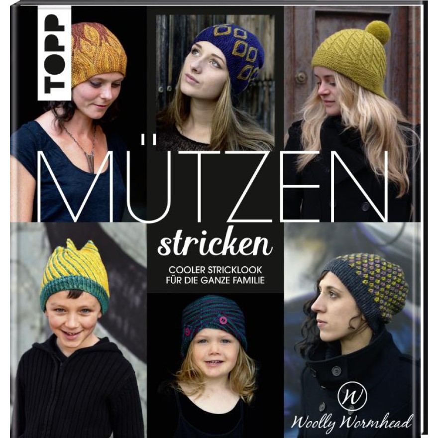 Mützen stricken by Woolly Wormhead