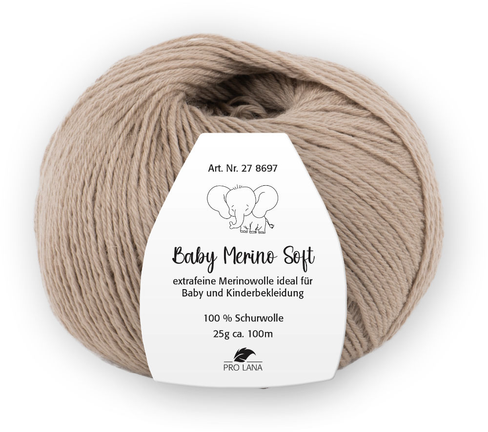 Baby Merino soft von Pro Lana 0006 - beige