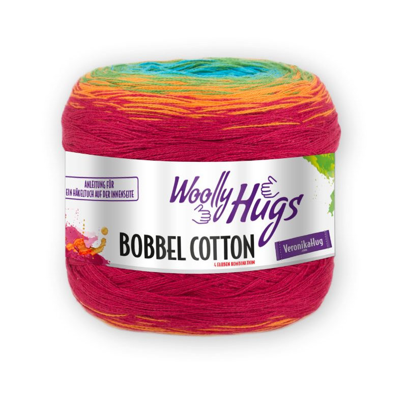 BOBBEL cotton 800m von Woolly Hugs