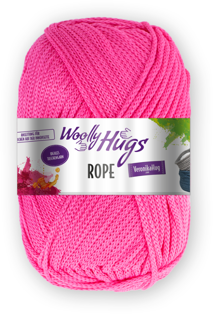 Rope von Woolly Hugs 0033 - pink