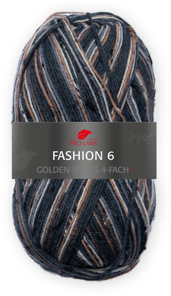 Golden Socks Fashion - 4-fach Sockenwolle von Pro Lana