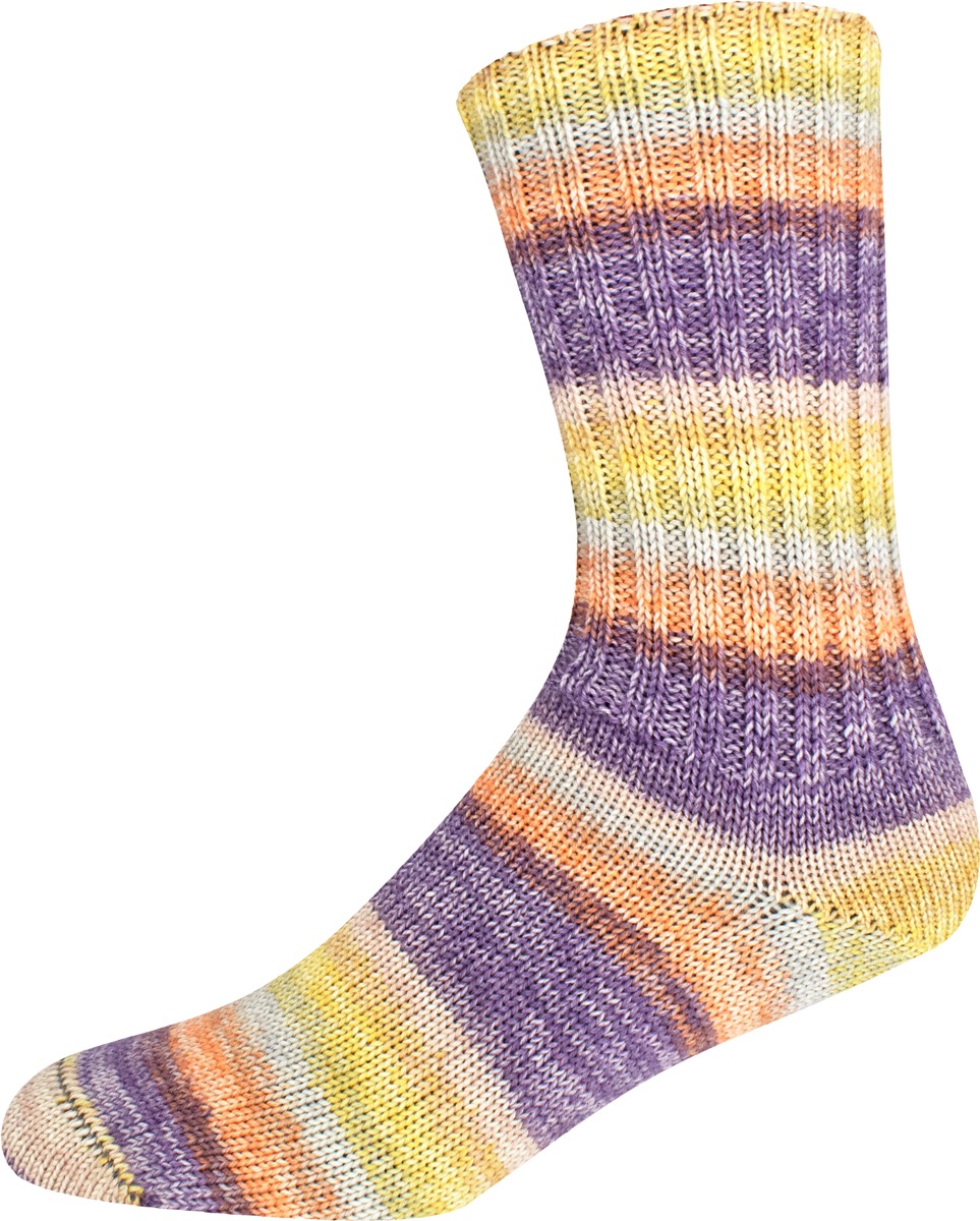 Supersocke 100 Silk Color, 4-fach von ONline Sort. 348 - 2912