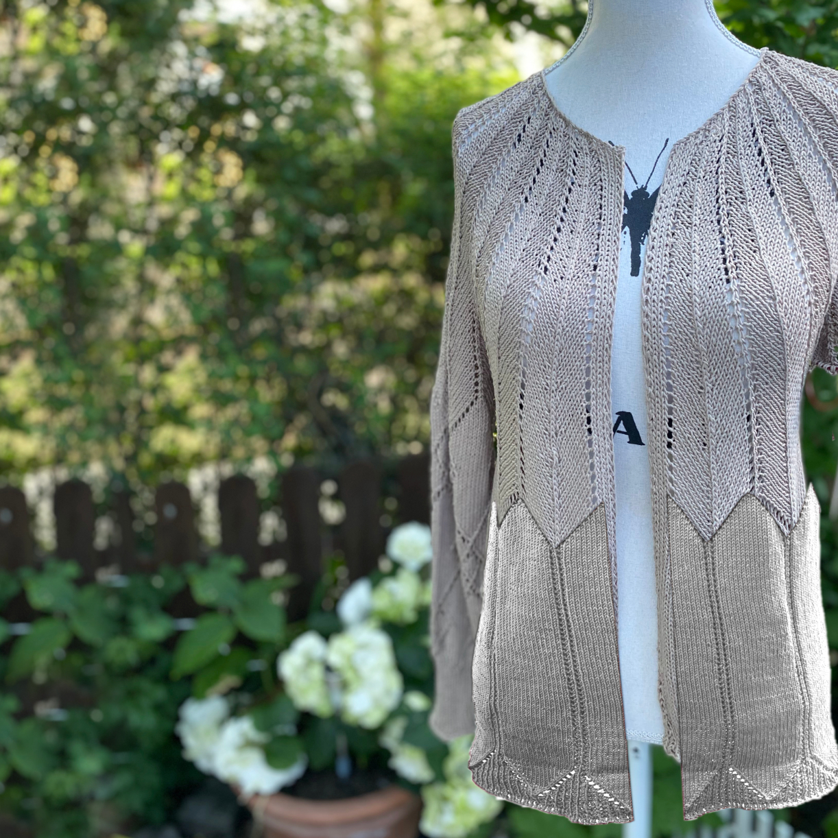 Jacke Summer-Joy | Anleitung | Wolle Club Linie 23  | Stricken | Sylvie Rasch