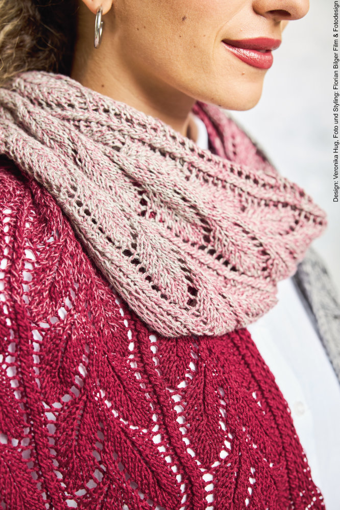 Stola My Date | Anleitungsheft | Wolle BOBBEL cotton 800m  | Stricken | Veronika Hug, Woolly Hugs, Christophorus Verlag